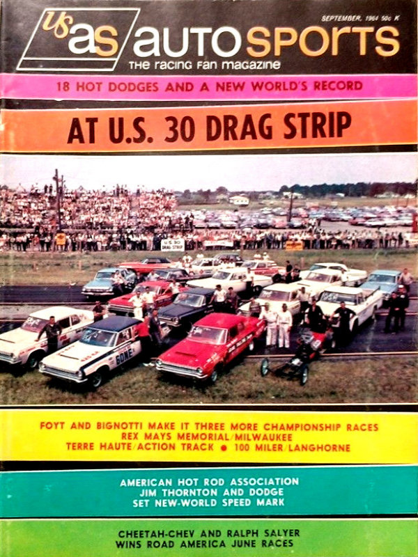 Auto Sports Sept September 1964 