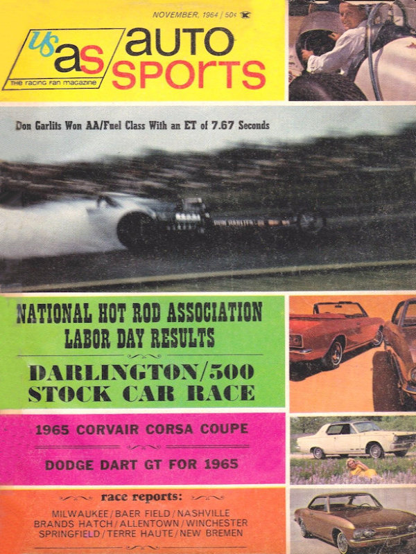 Auto Sports Nov November 1964 