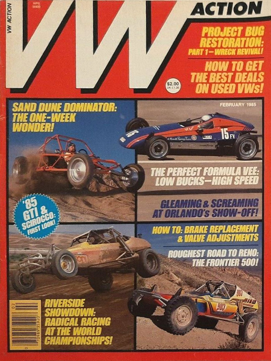 VW Action Feb February 1985 