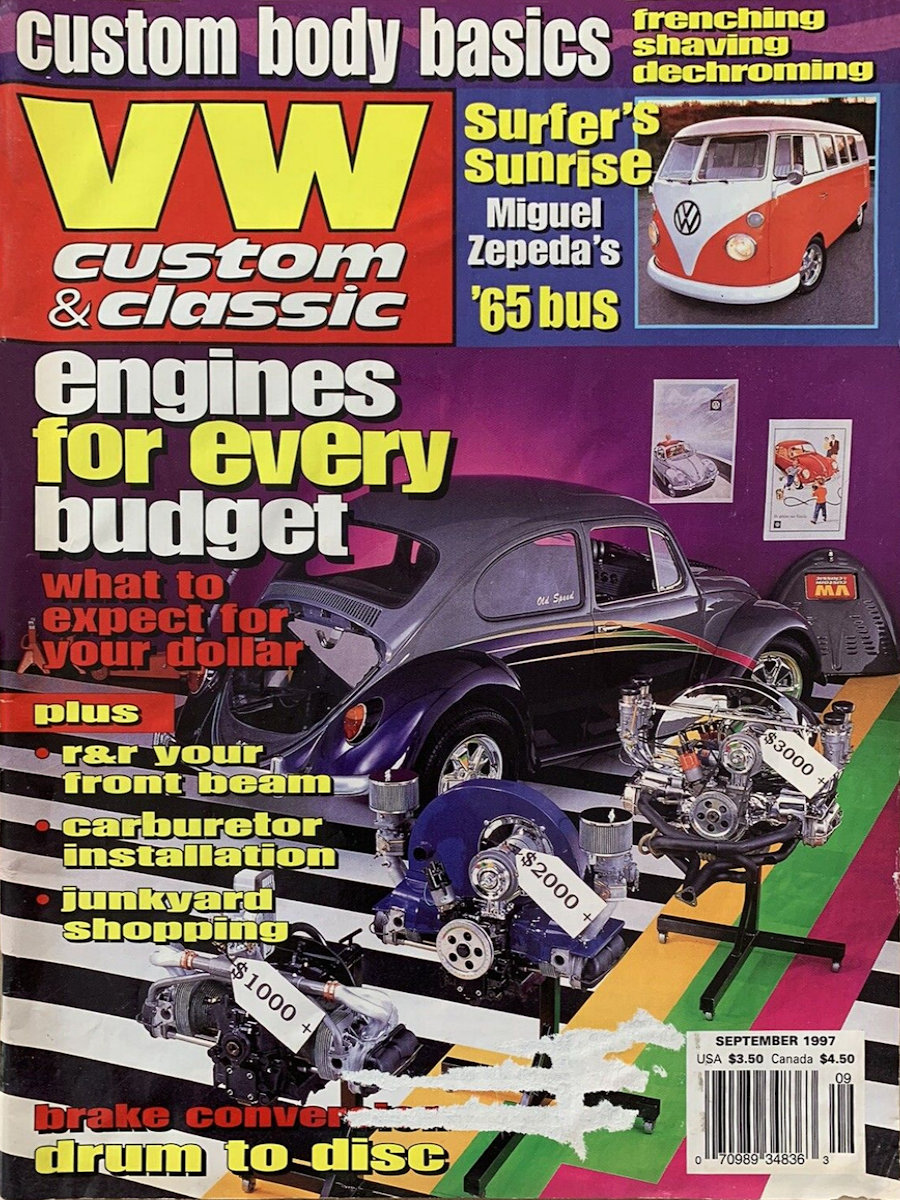 VW Custom & Classic Sept September 1997 