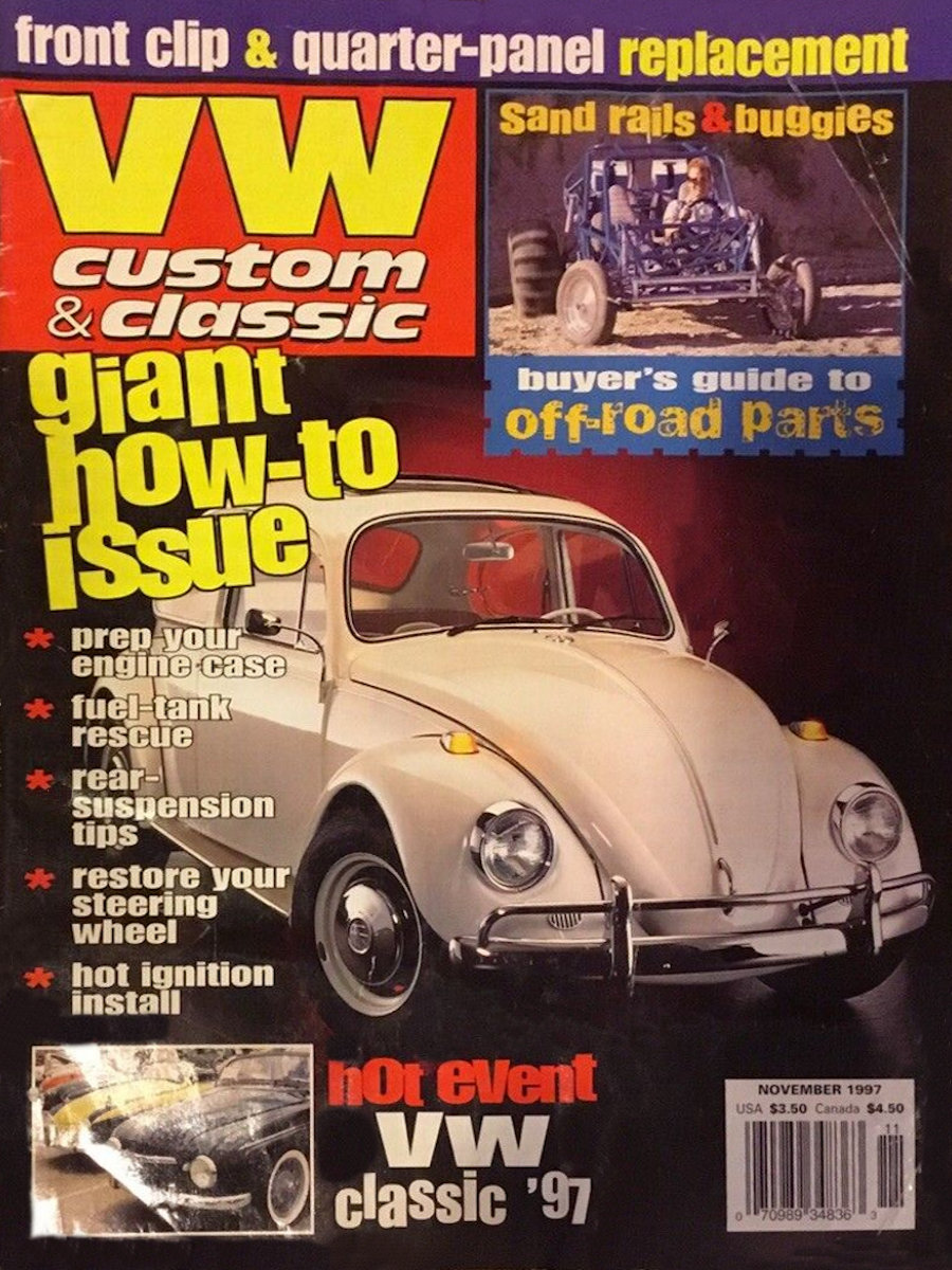 VW Custom & Classic Nov November 1997 