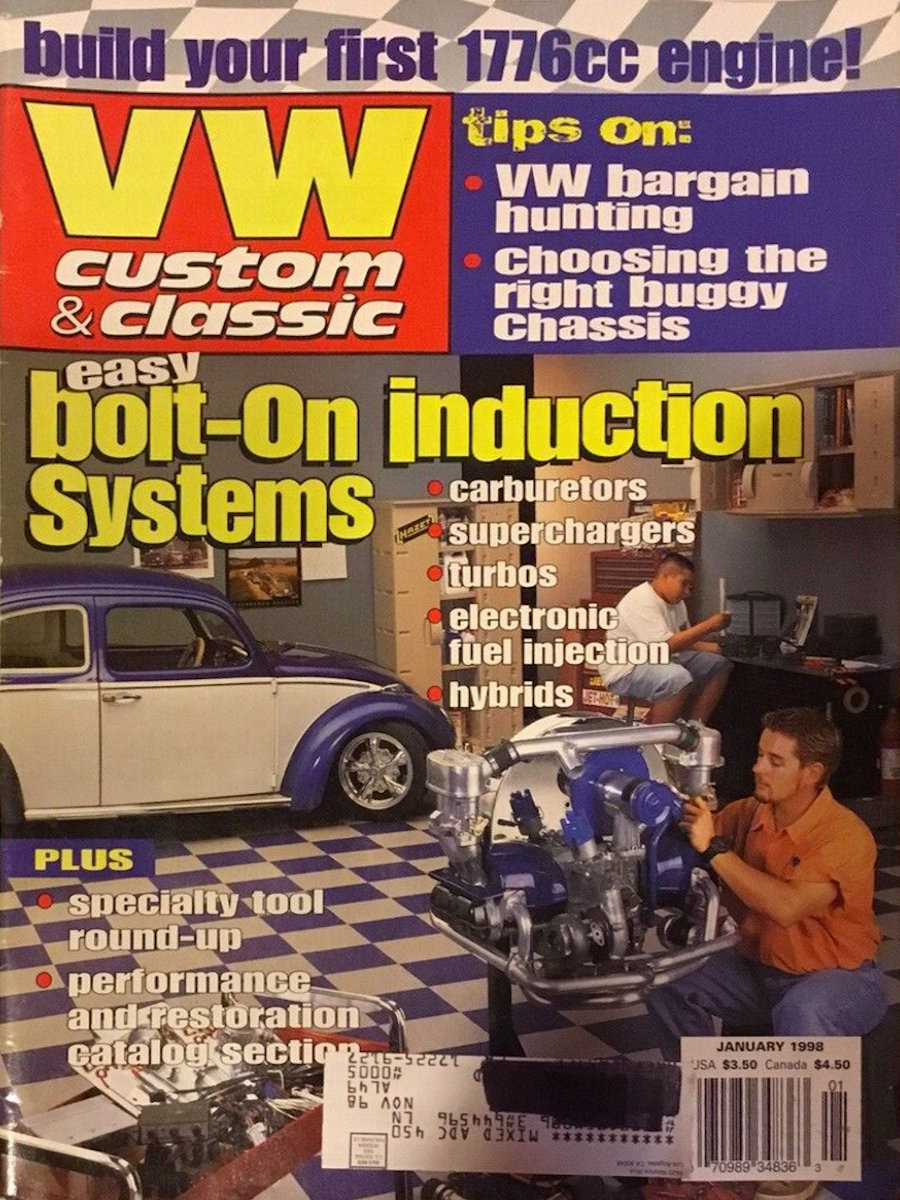 VW Custom & Classic Jan January 1998 
