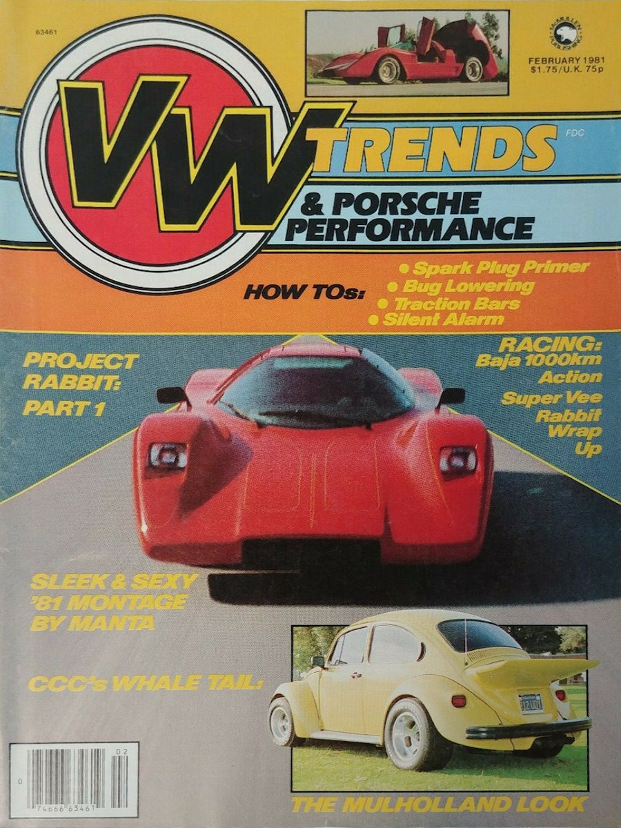VW Trends Feb February 1981
