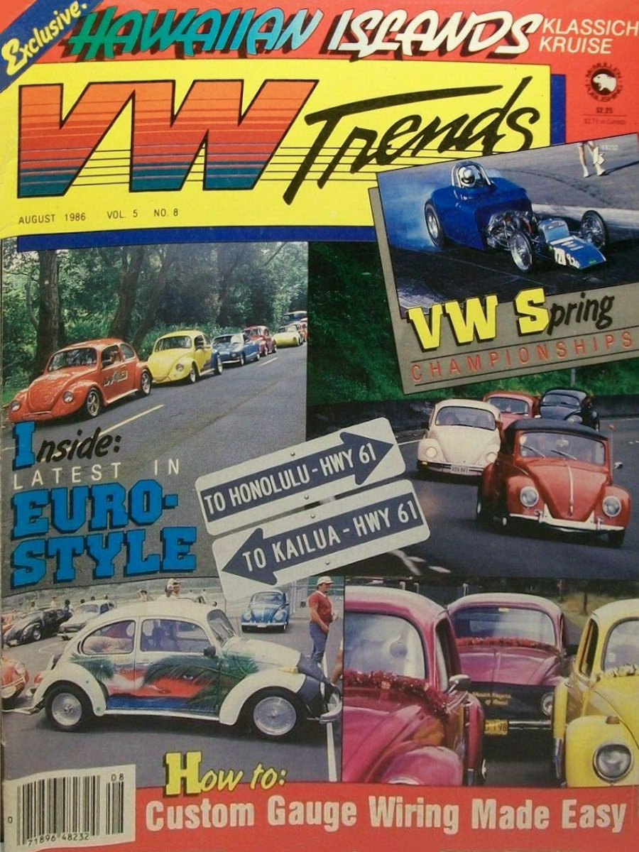 VW Trends Aug August 1986