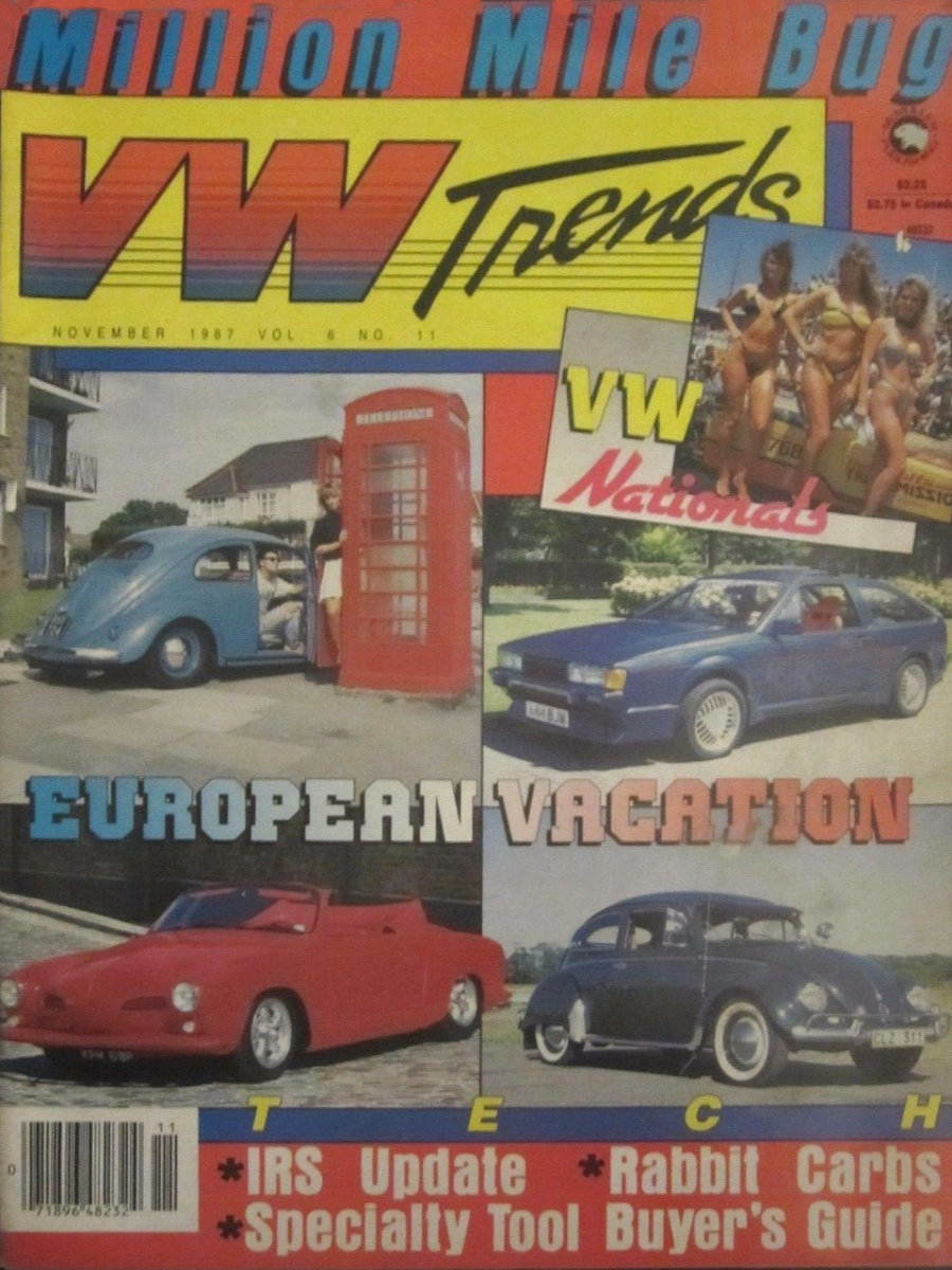 VW Trends Nov November 1987