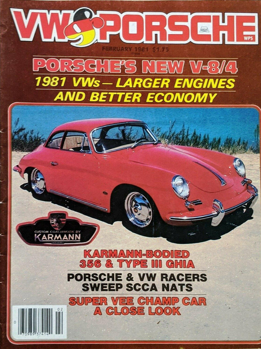 VW Porsche Feb February 1981 