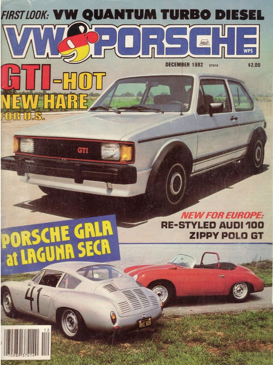 VW Porsche Dec December 1982 