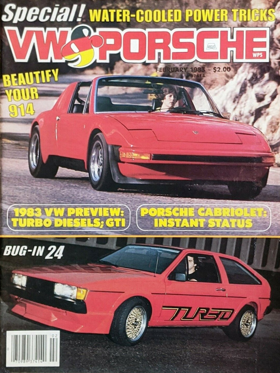 VW Porsche Feb February 1983 