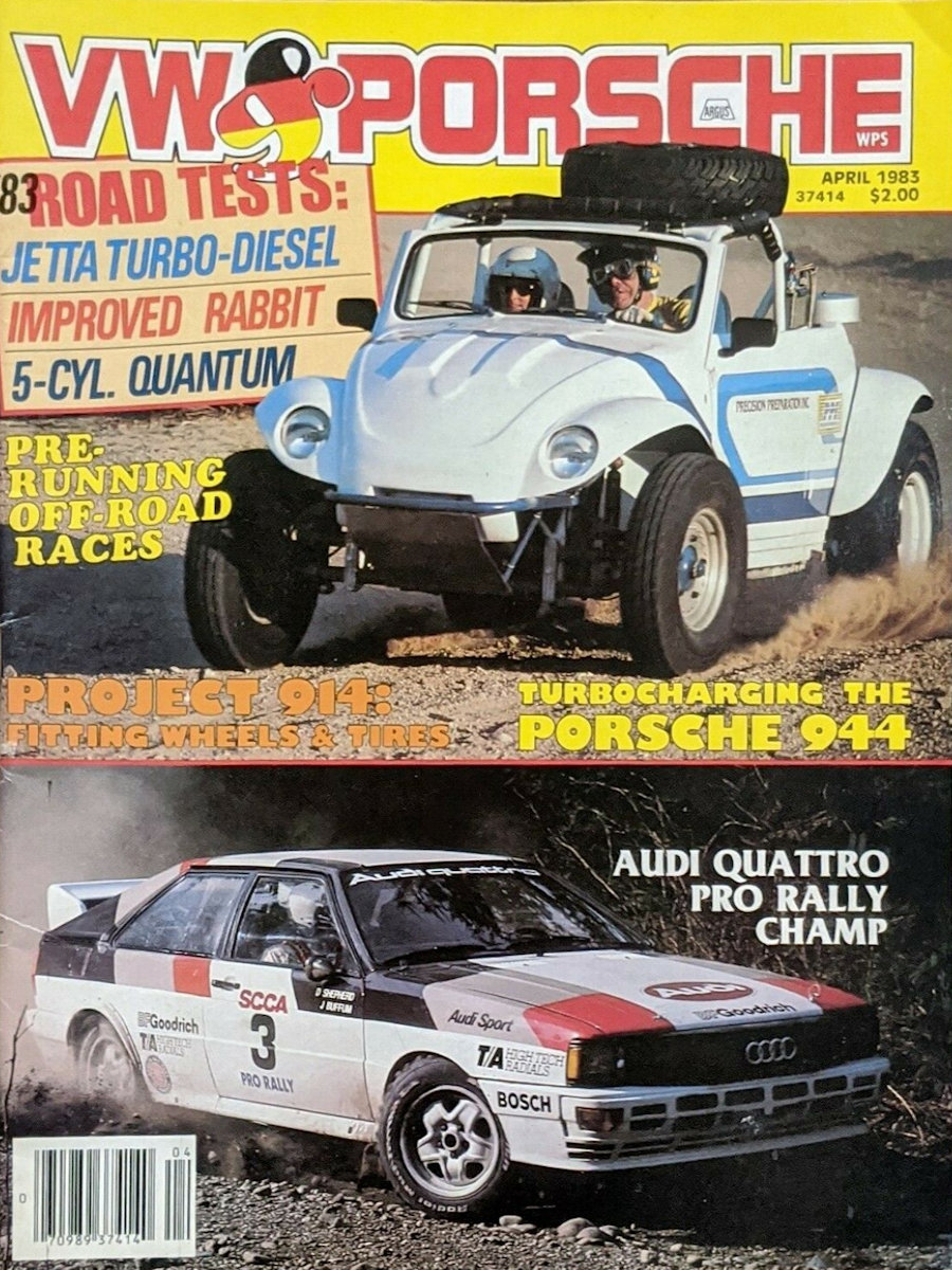 VW Porsche Apr April 1983 