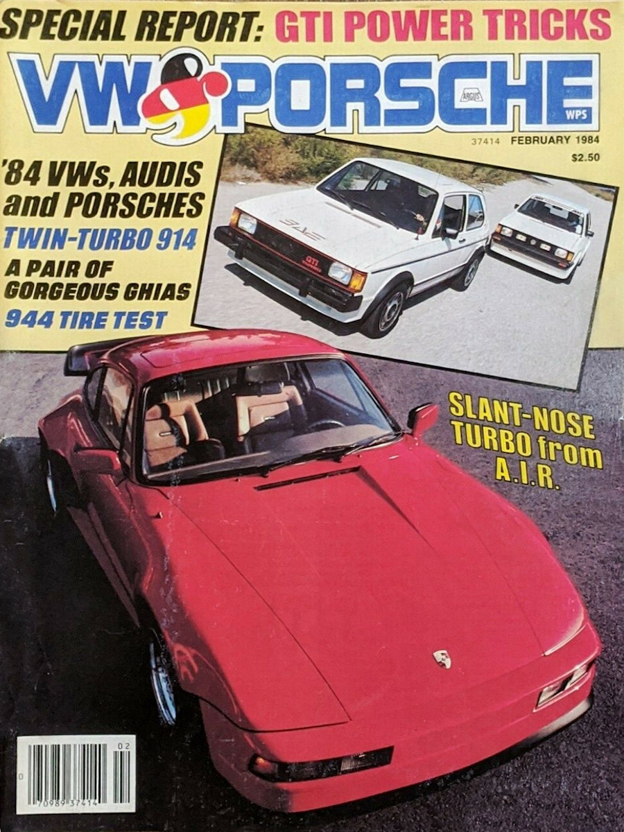 VW Porsche Feb February 1984 