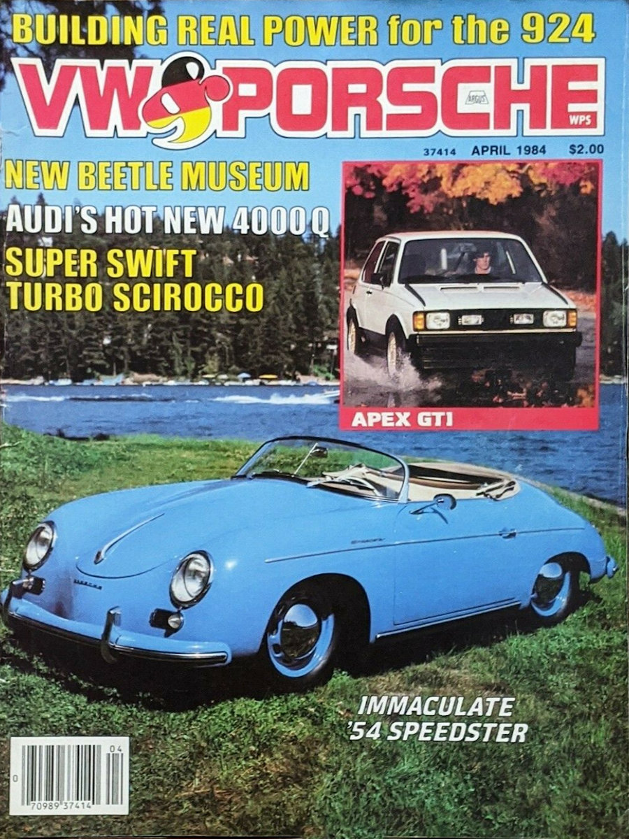 VW Porsche Apr April 1984 