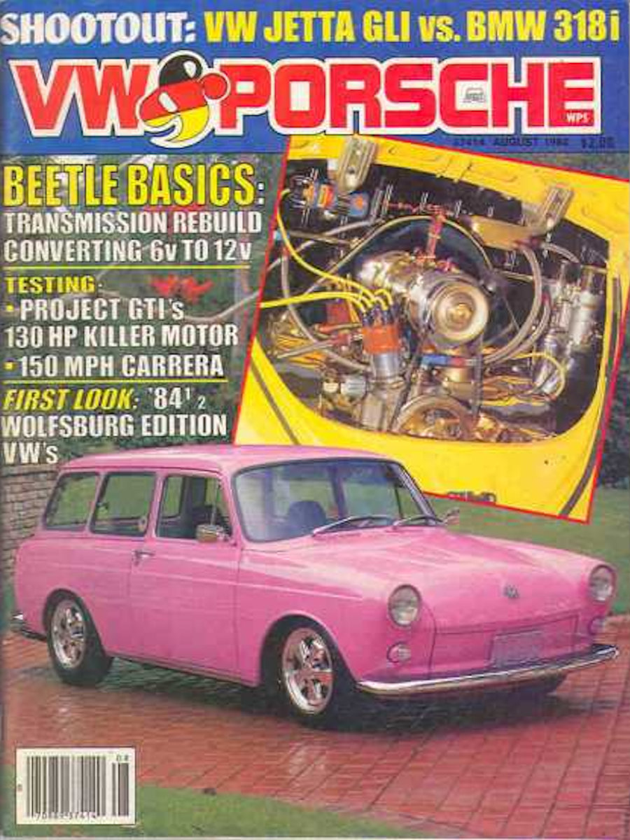 VW Porsche Aug August 1984 