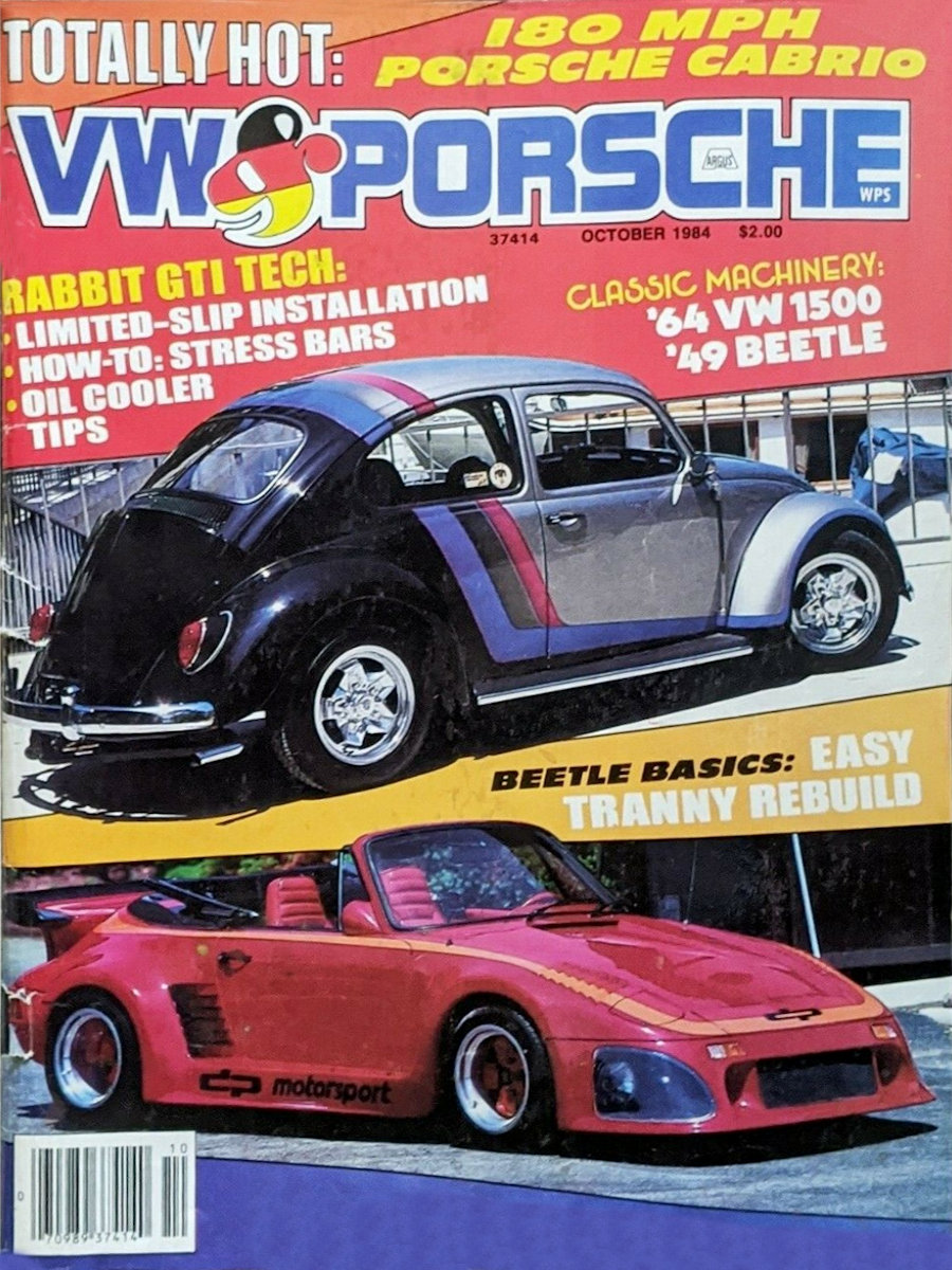 VW Porsche Oct October 1984 
