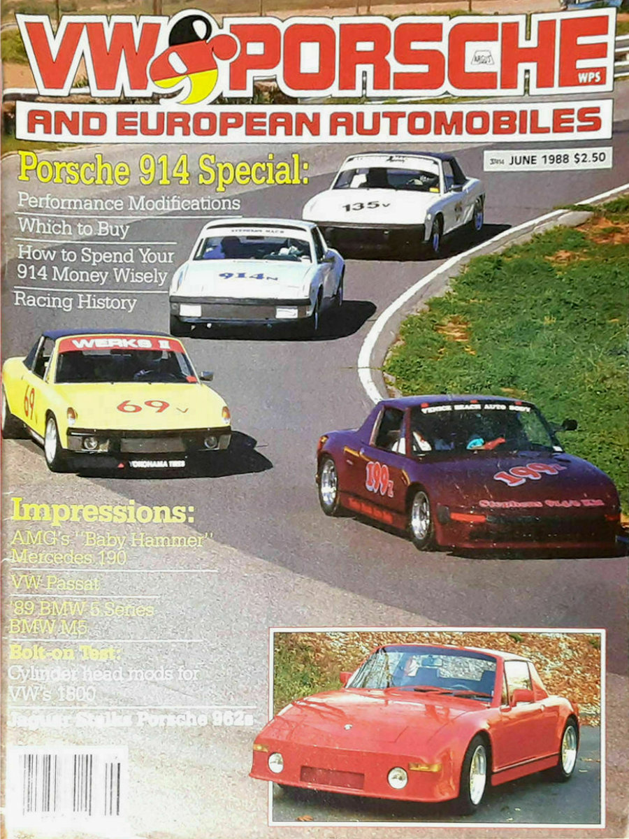 VW Porsche June 1988 