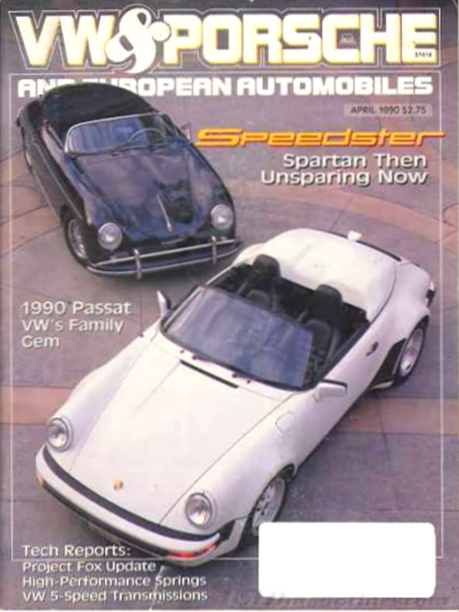 VW Porsche Apr April 1990 