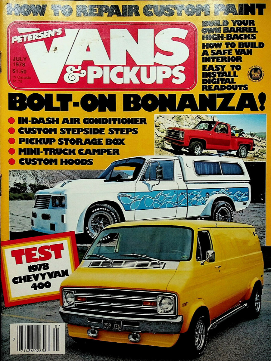 Vans Pickups July 1978