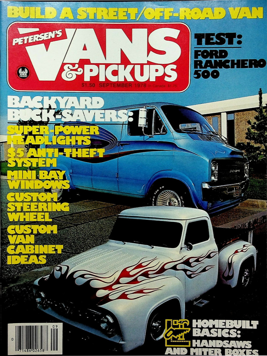 Vans Pickups Sept September 1978