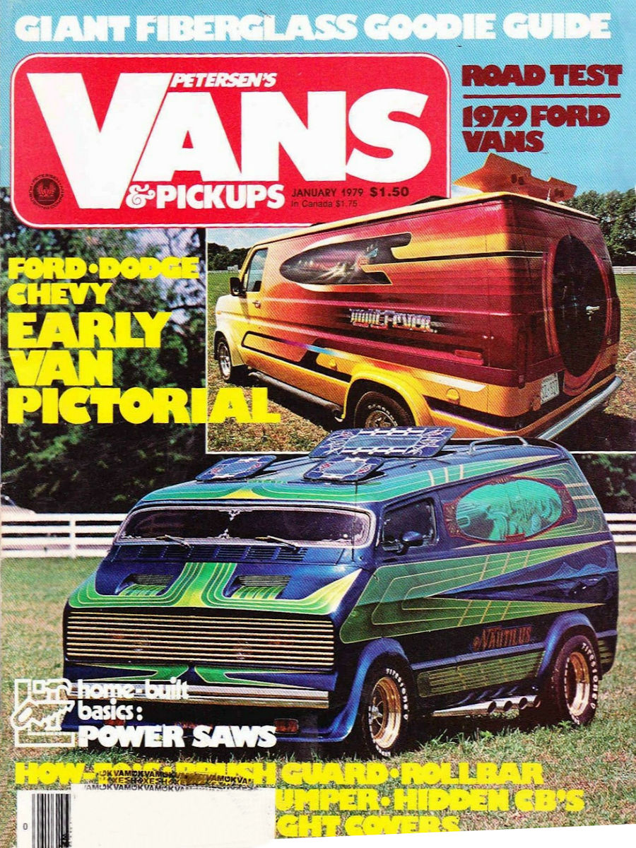 Vans Pickups Jan January 1979