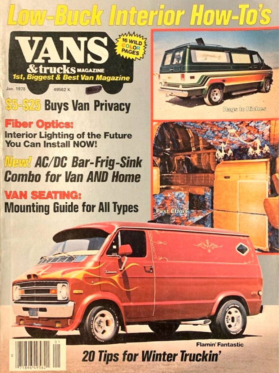 Vans Trucks January 1978