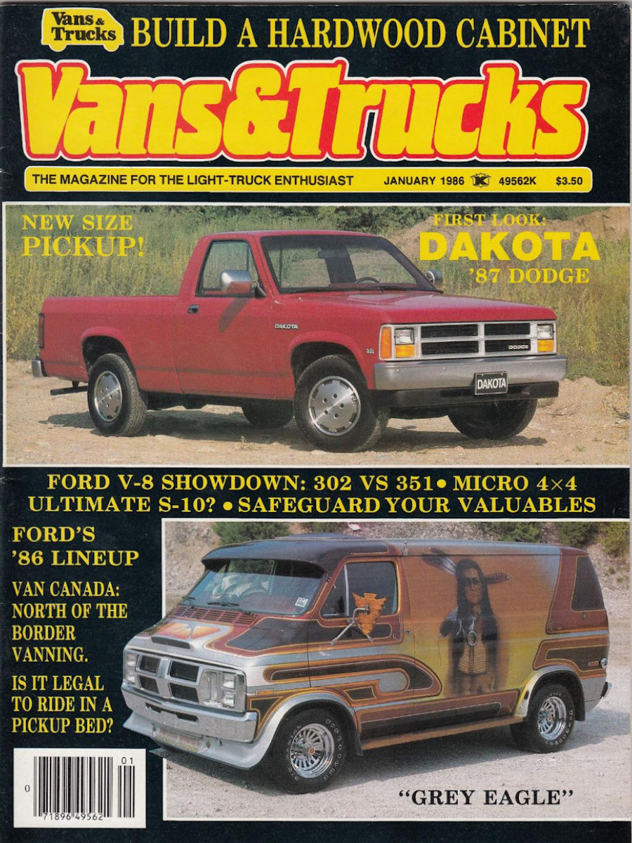 Vans Trucks December 1985 January 1986