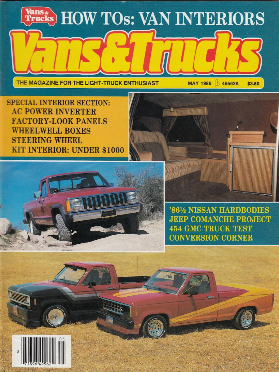 Vans Trucks Apr April May 1986