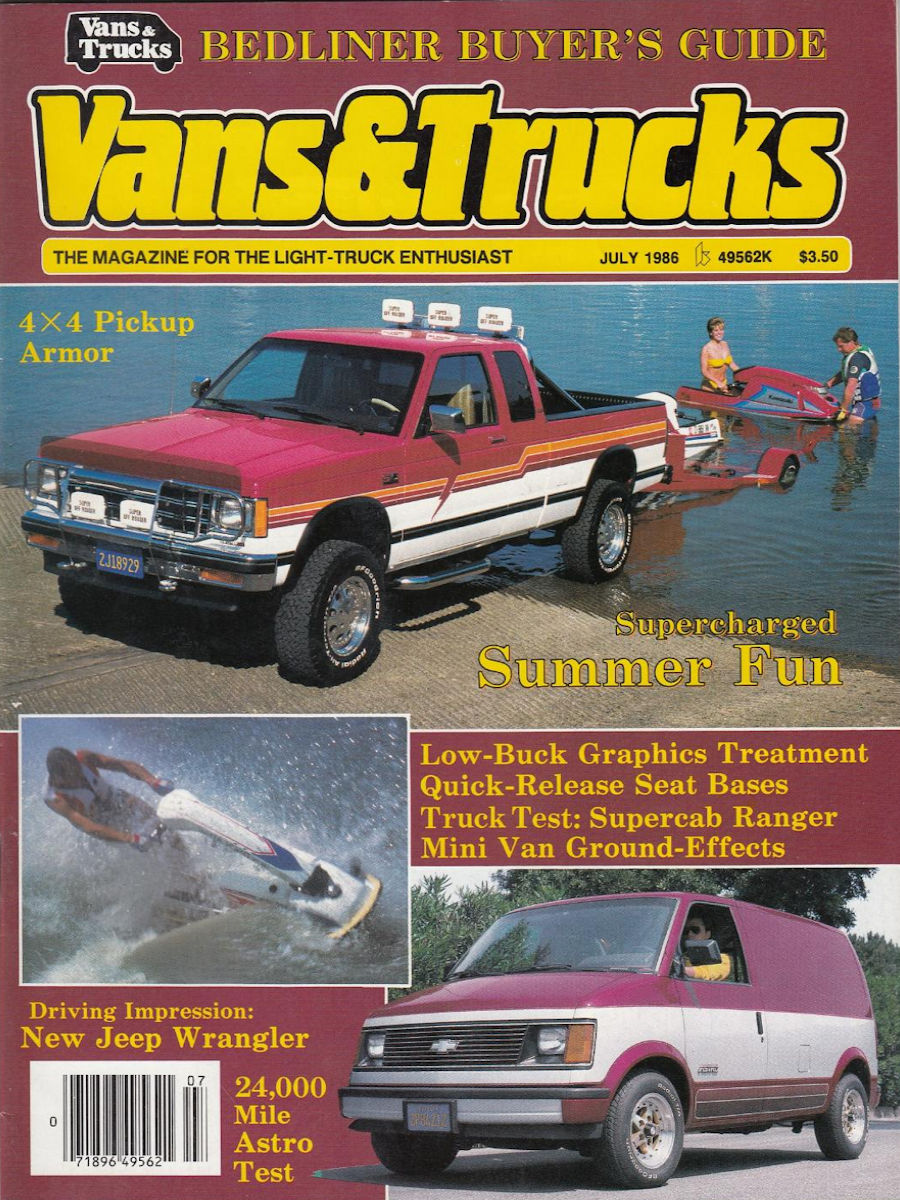 Vans Trucks June July 1986