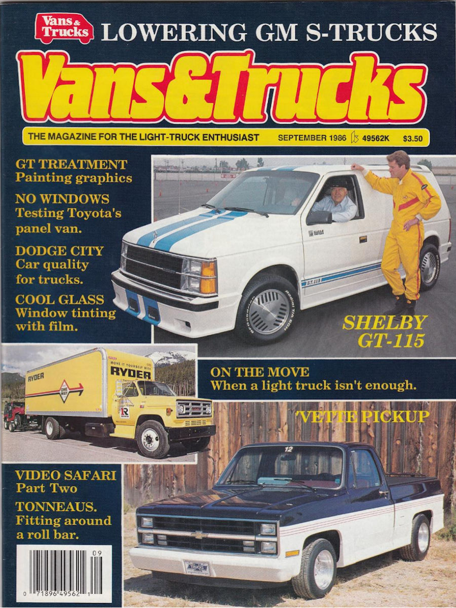 Vans Trucks September August 1986