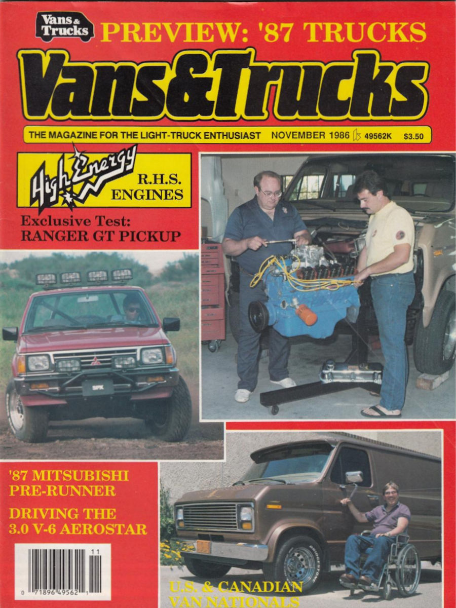 Vans Trucks Oct October Nov November 1986