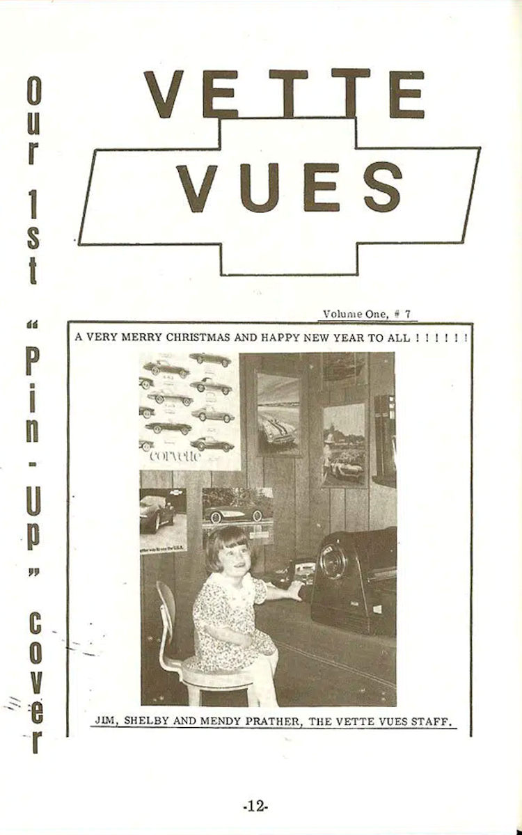 Vette Vues Dec December 1972