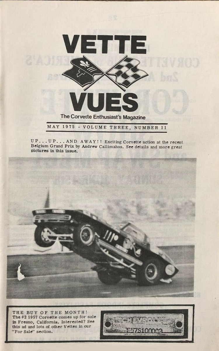 Vette Vues May 1975
