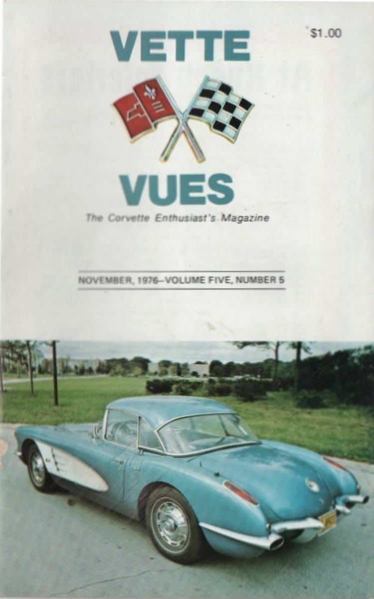 Vette Vues Nov November 1976