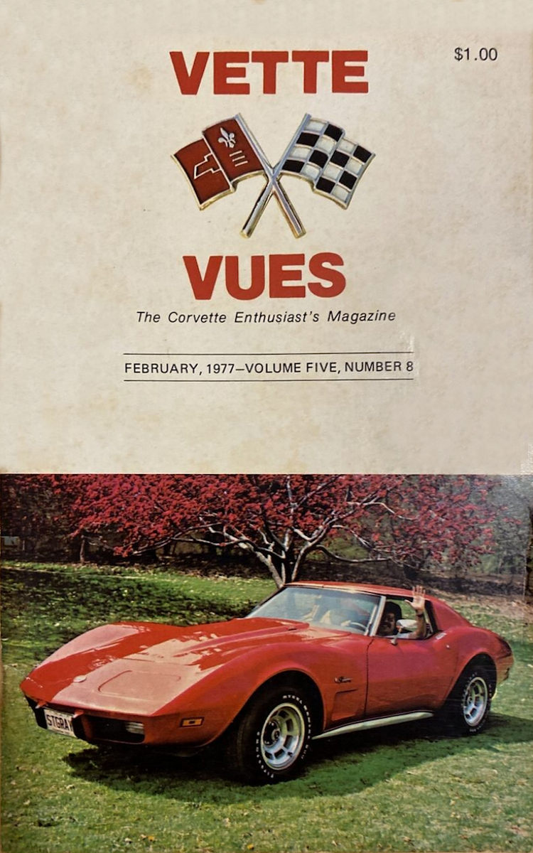 Vette Vues Feb February 1977