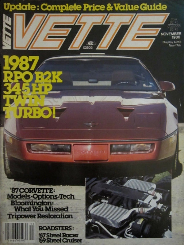 Vette Nov November 1986