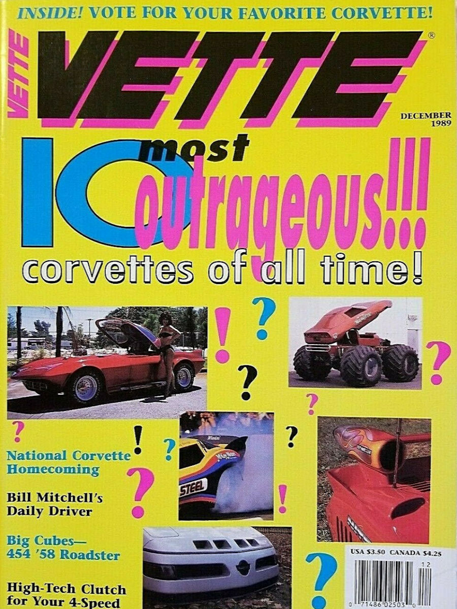 Vette Dec December 1989