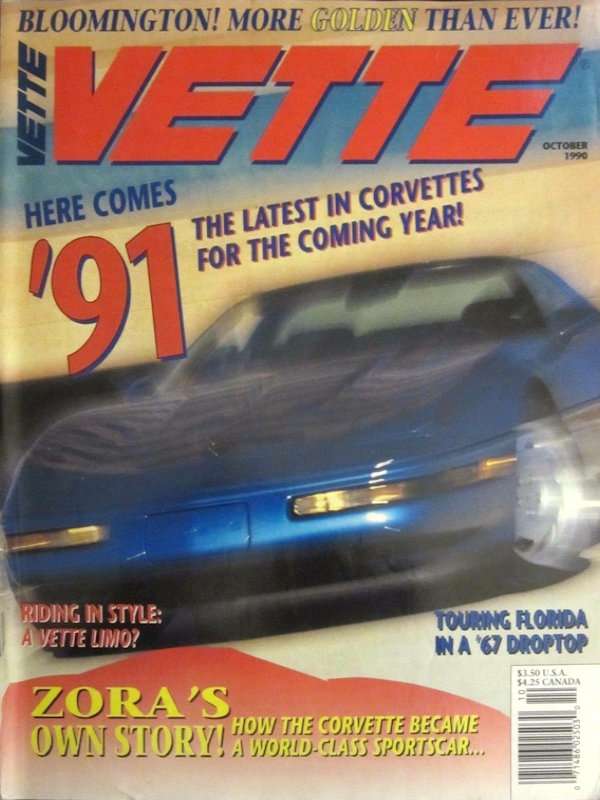 Vette Oct October 1990