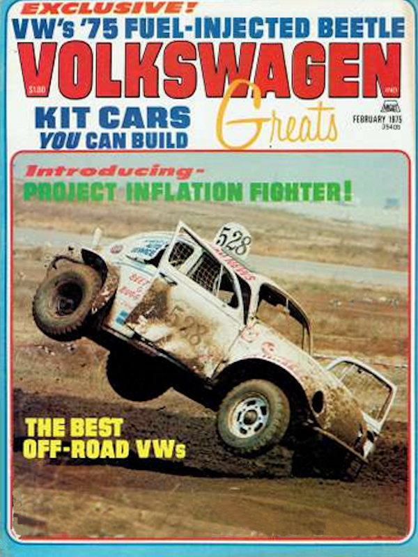 Volkswagen Greats Feb February 1975 