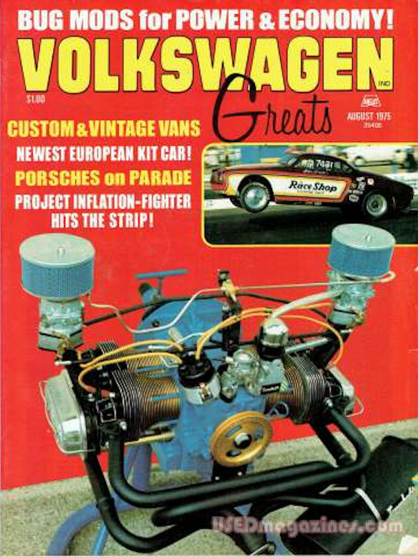 Volkswagen Greats Aug August 1975 