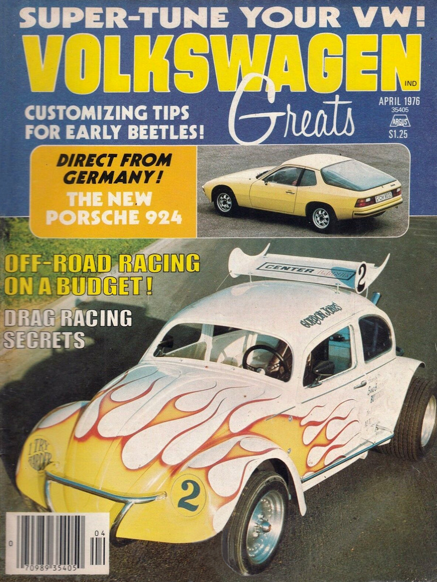 Volkswagen Greats Apr April 1976 