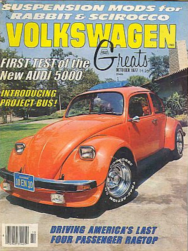 Volkswagen Greats Oct October 1977 
