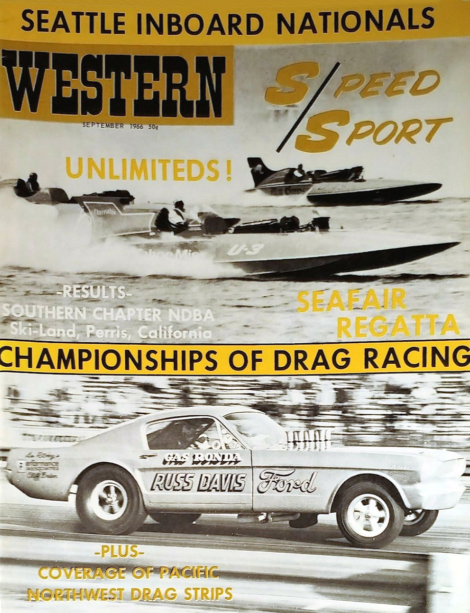 Western Speed Sport Sept September 1966