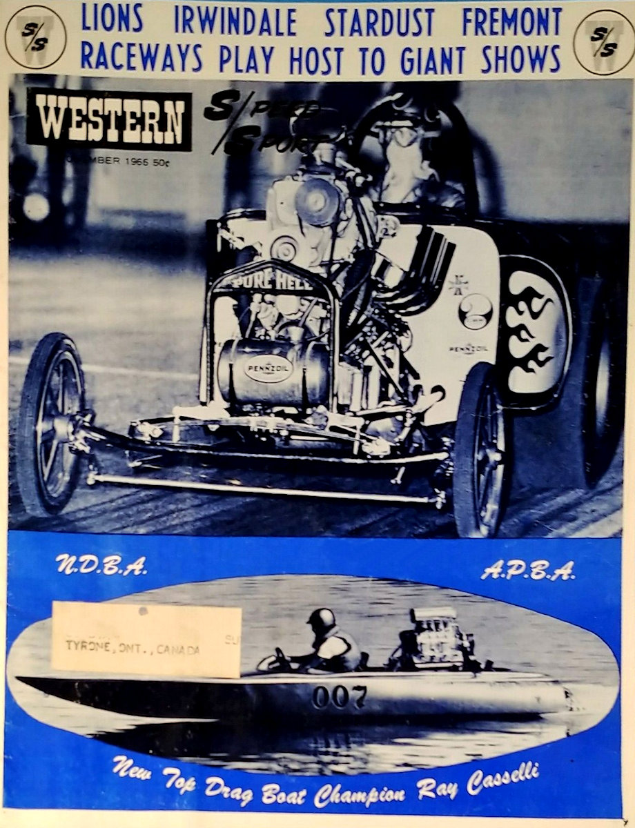 Western Speed Sport Nov November 1966