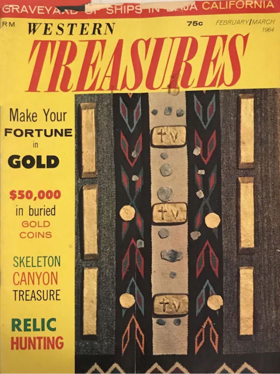 Western Treasures Feb February March Mar 1964 