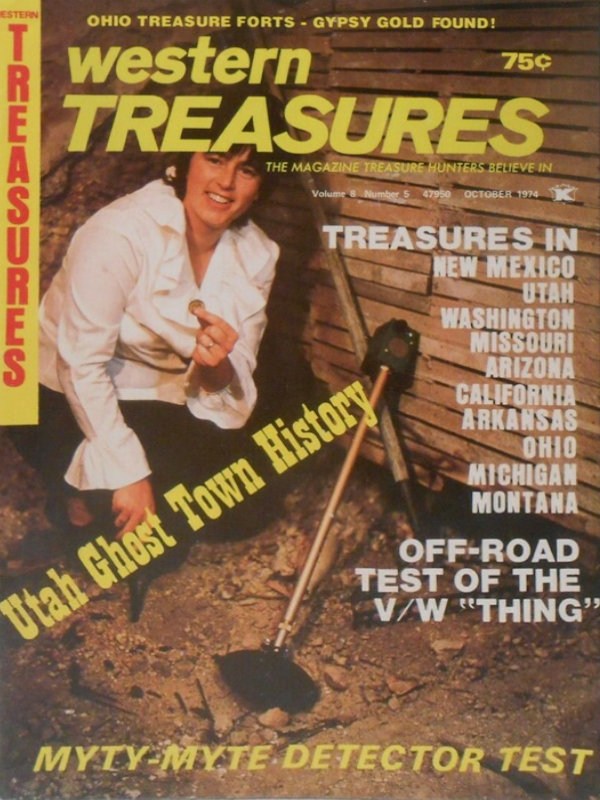 Western Treasures Oct October 1974 