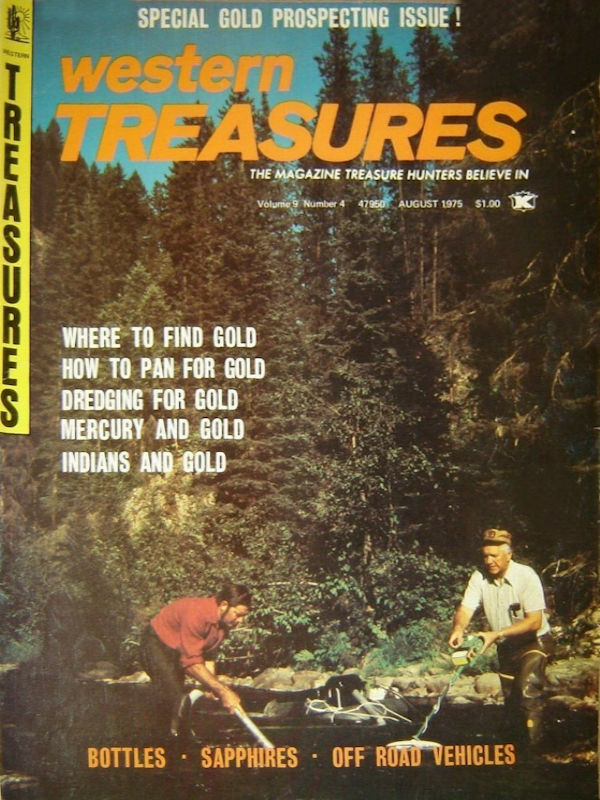 Western Treasures Aug August 1975 